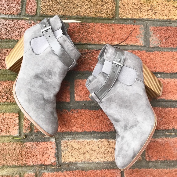 New York & Company Shoes - Grey NY&CO Booties 💎💕🦄
